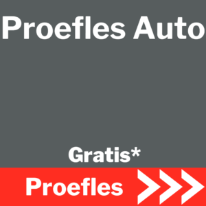 Proefles Auto kosten